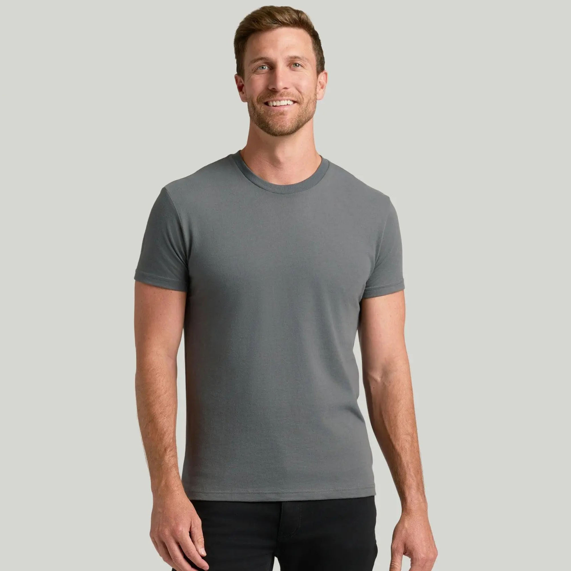 Men's 5-Pack Premium Crew Neck T-Shirts – Everyday Essential | 5 for $19.99