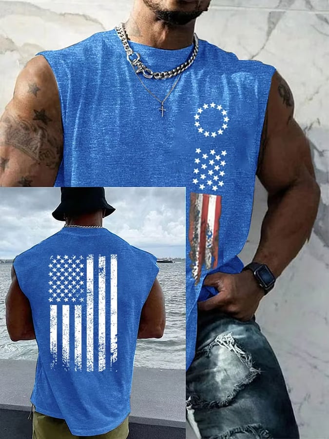 Men's USA 1776-2026 Freedom Printed Top