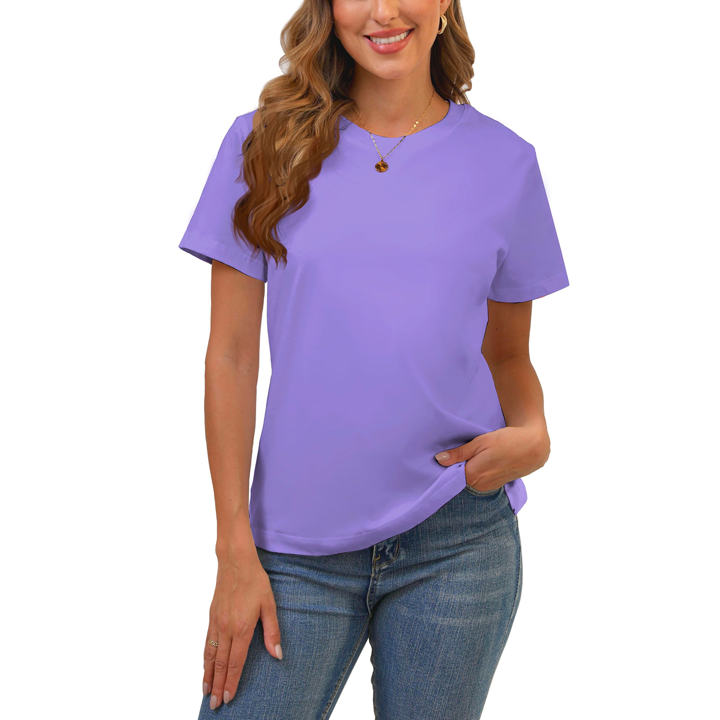 🌿 Women's Lightweight Casual Short Sleeve Top