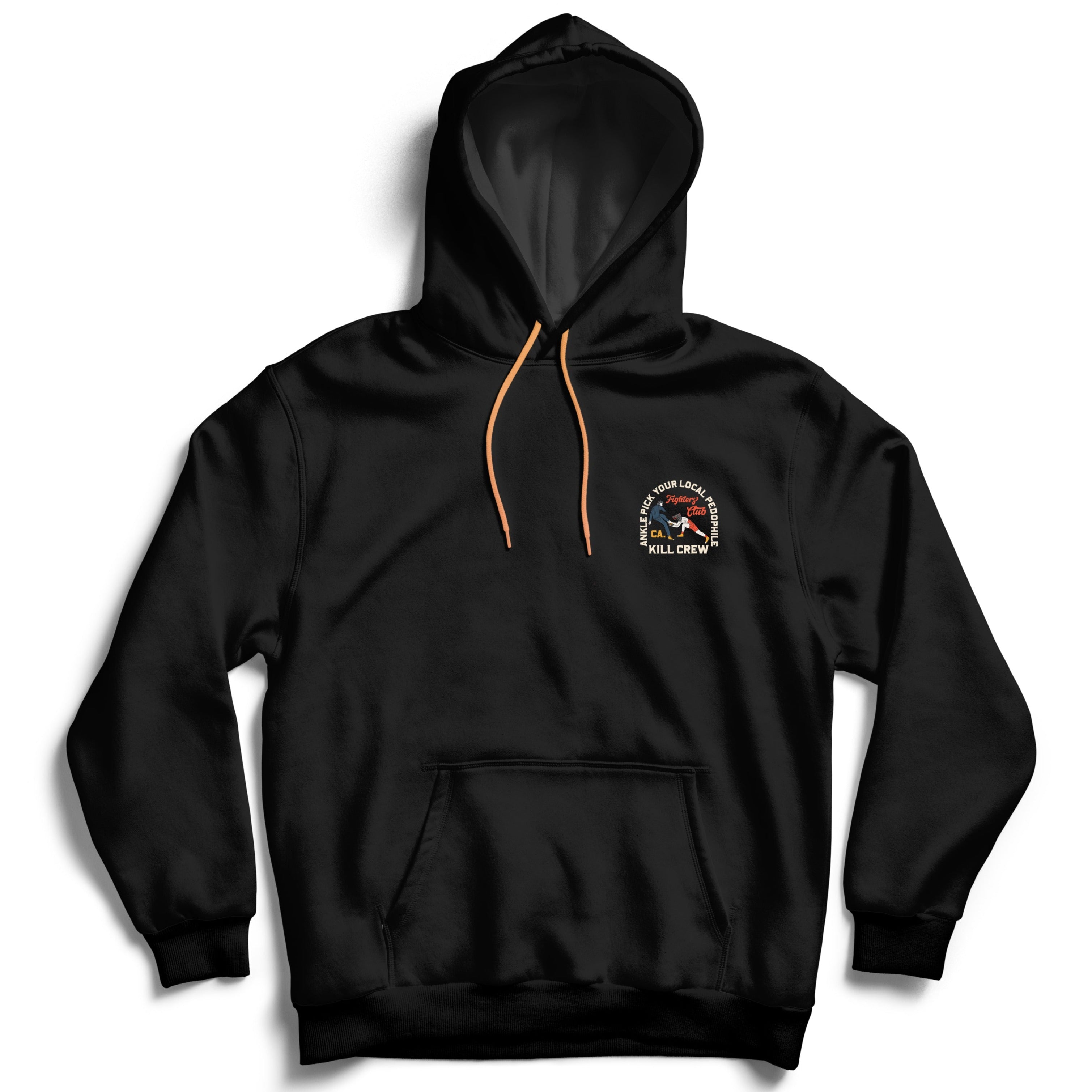 ANKLE PICK YOUR LOCAL PEDOPHILE HOODIE - BLACK