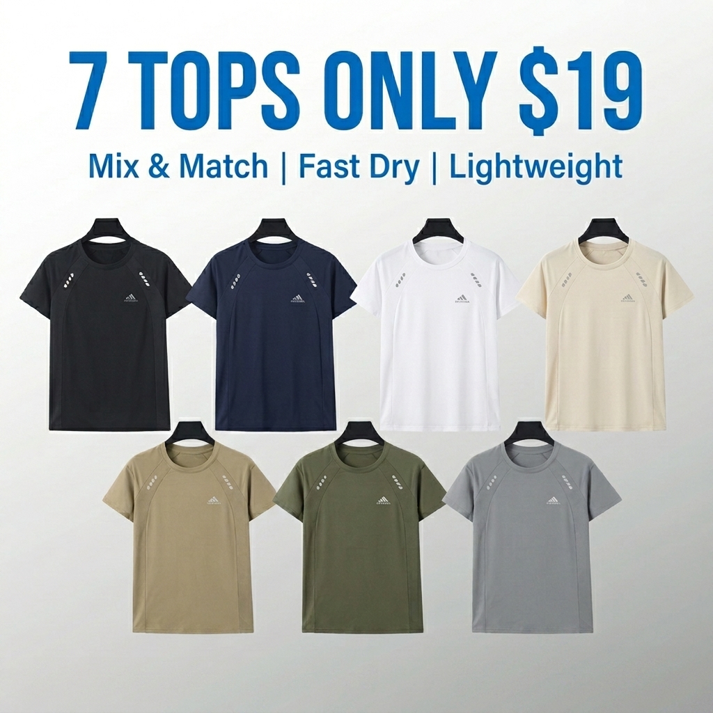 Men's Ice Silk Performance Athletic Set