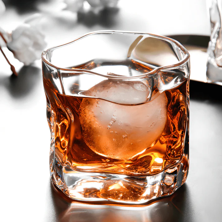 Japanese Crystal Whiskey Glasses 2-Pack