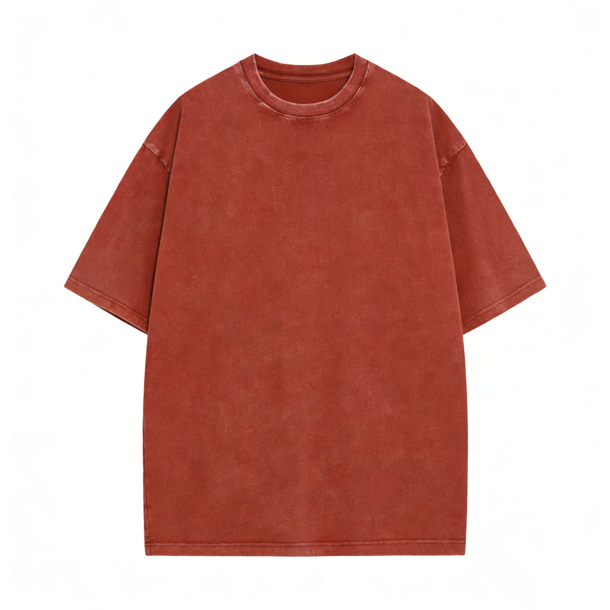 Men's Vintage Acid Wash Heavyweight Oversized Cotton Tee