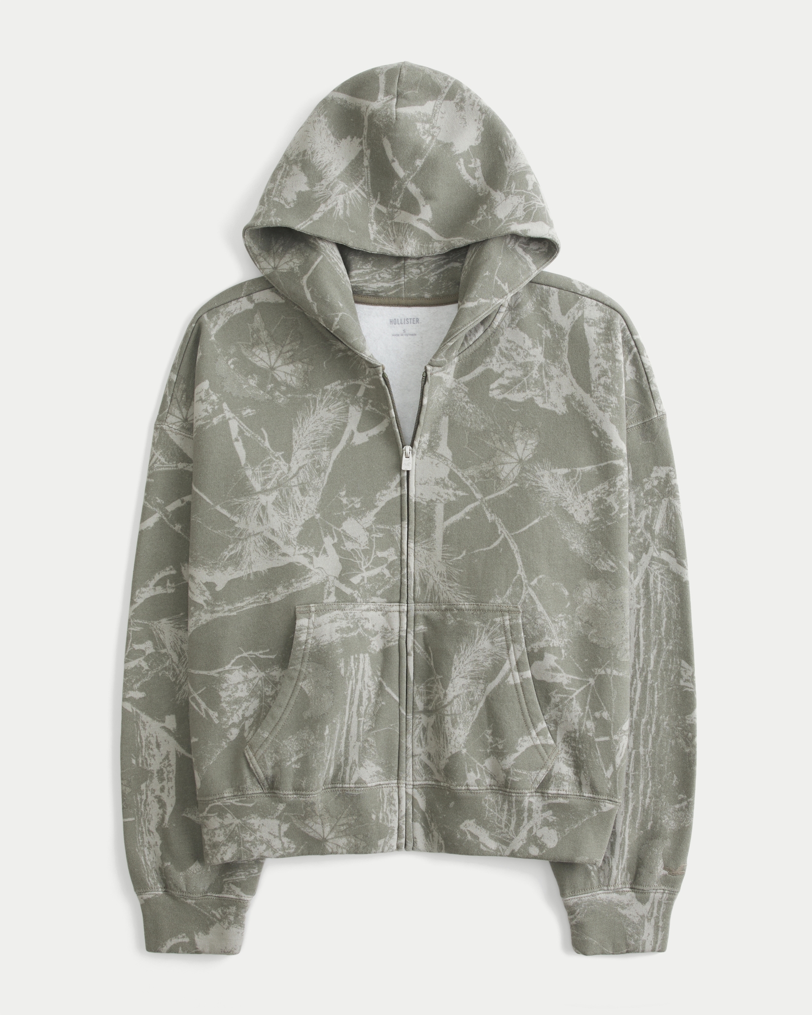 Oversized Zip-Up Hoodie