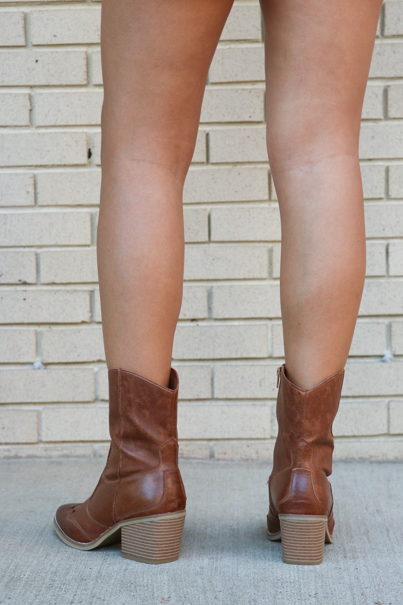 Pointed Toe Western Style Boots