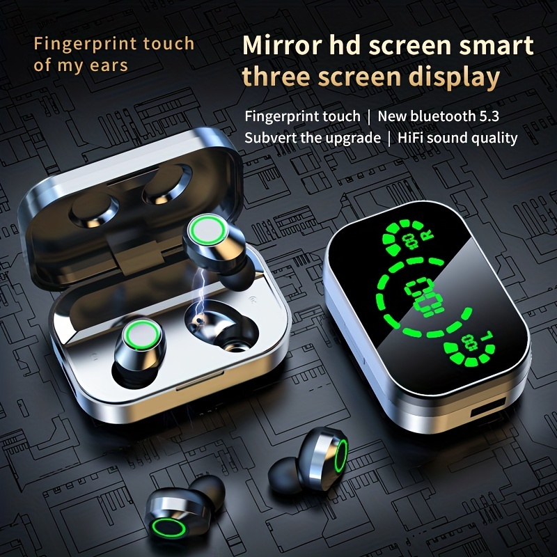 Emergency Charging Function For In-Ear Wireless Earphones