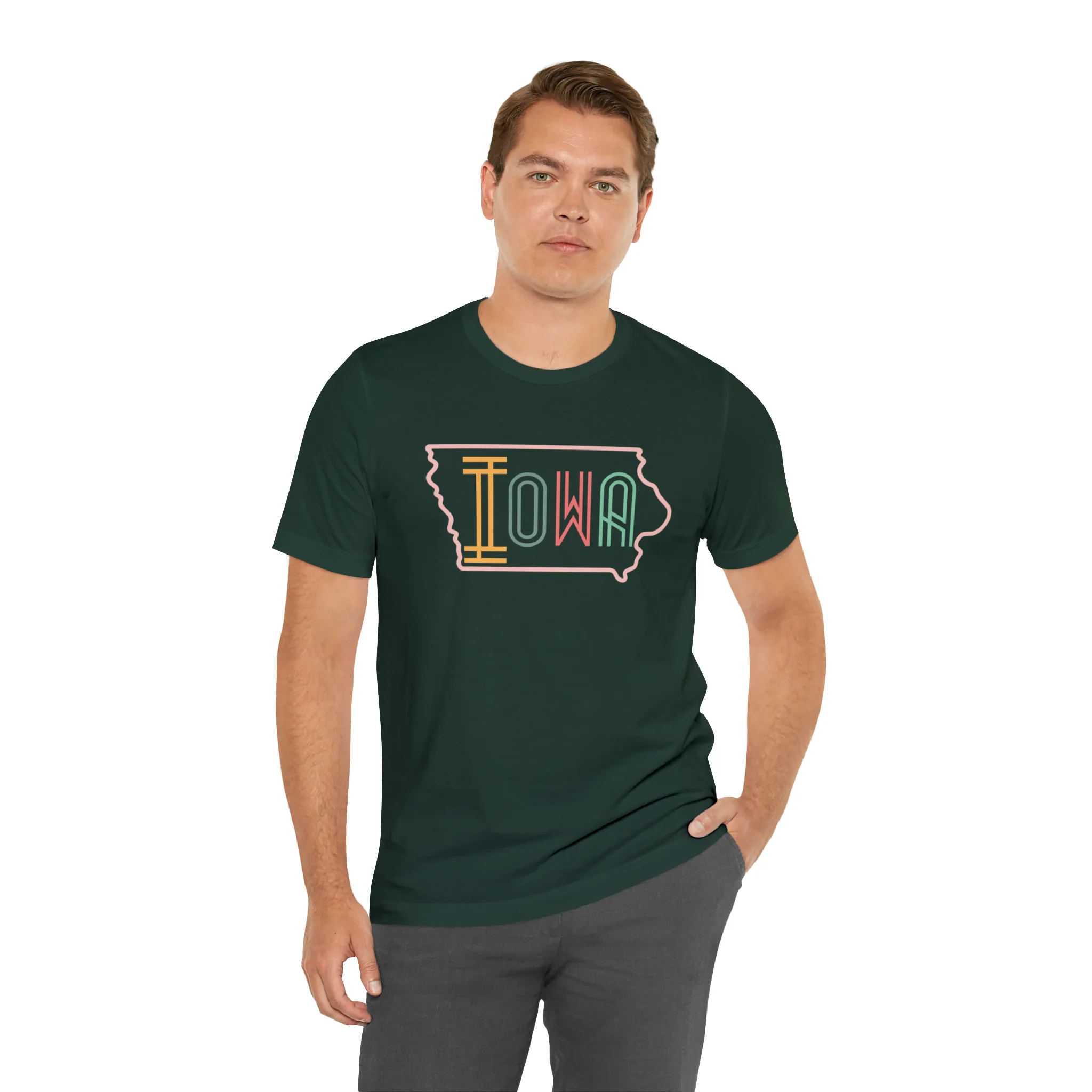 Iowa Light Unisex Jersey Short Sleeve Tee