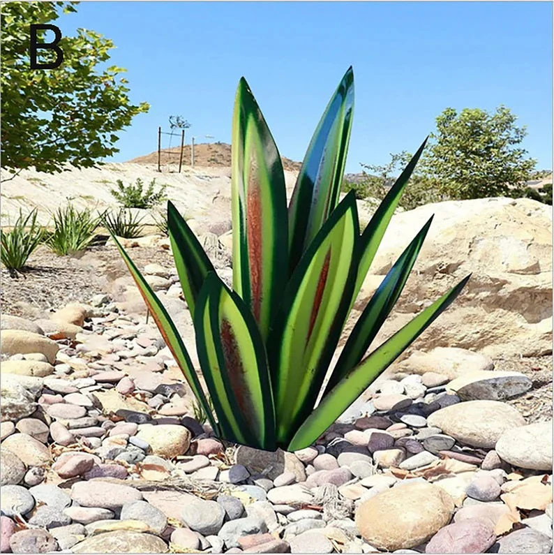 Anti rust Metal Tequila Agave Plant