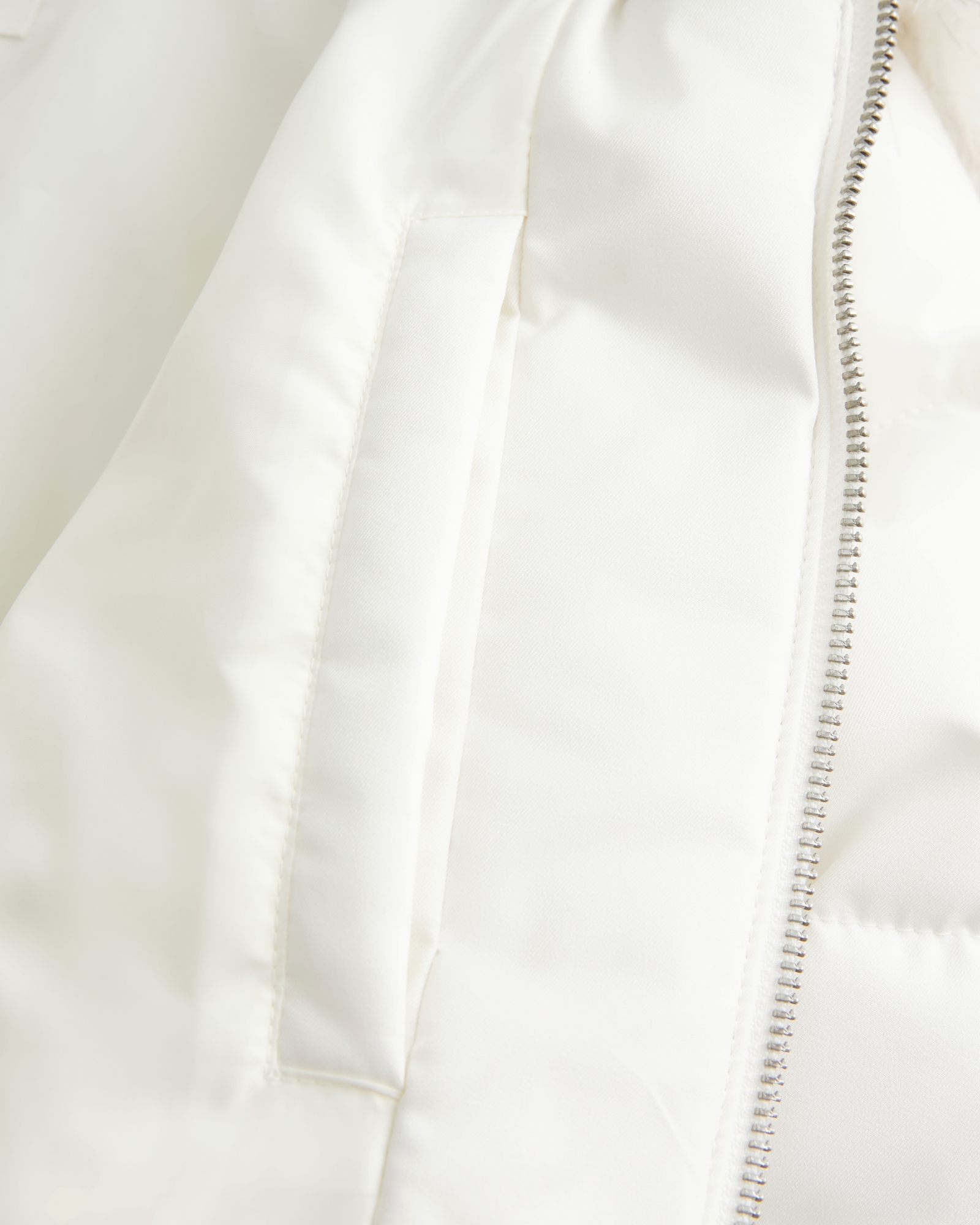 Faux Fur Trim Puffer Bomber Jacket