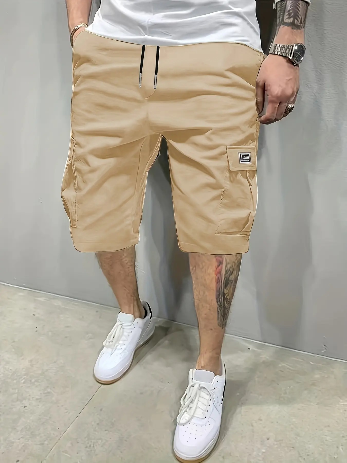 🩳 Men's Casual Summer Shorts – Slanted Pocket Everyday Comfort