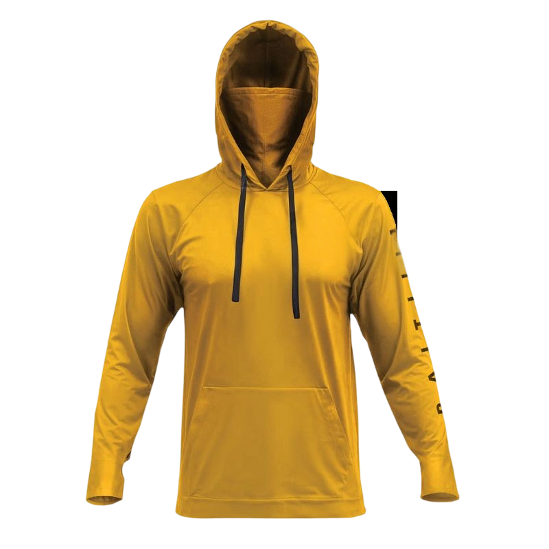 Hooded UPF 50 Long Sleeve with Gaiter - Lightweight, Breathable, Moisture-Wicking