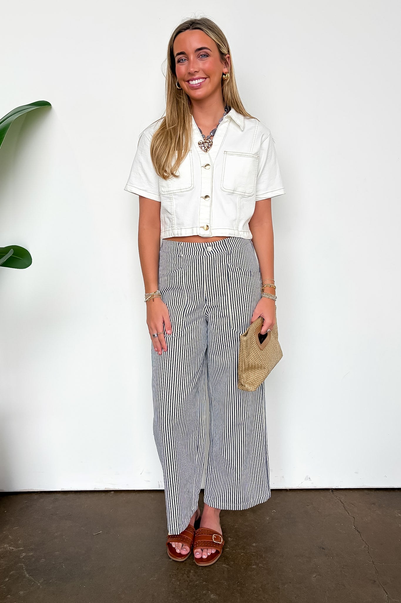 Pinstripe Pants