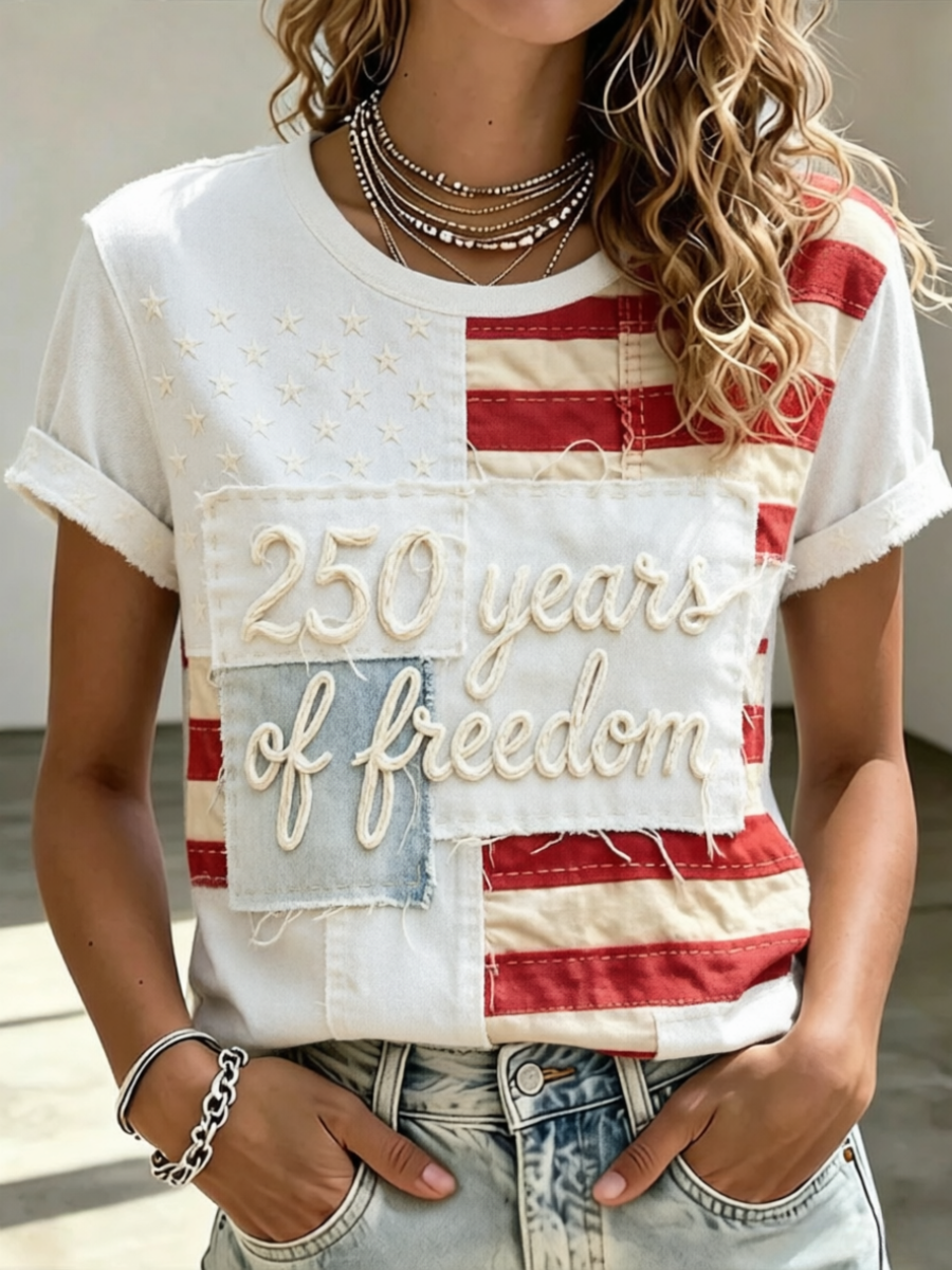 Women's 250th Anniversary Printed T-shirt