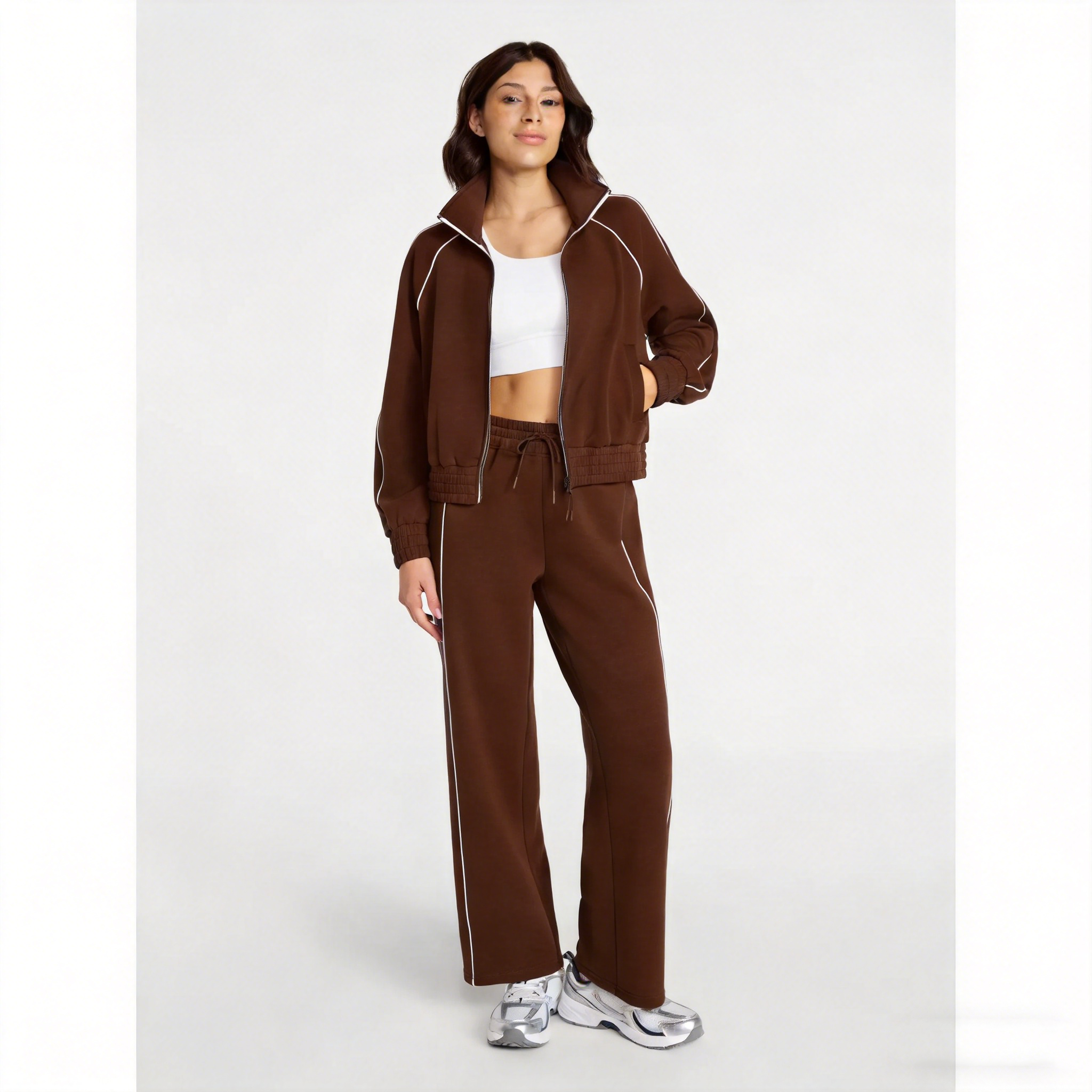 Women's Casual 2-Piece Sweatsuit Set