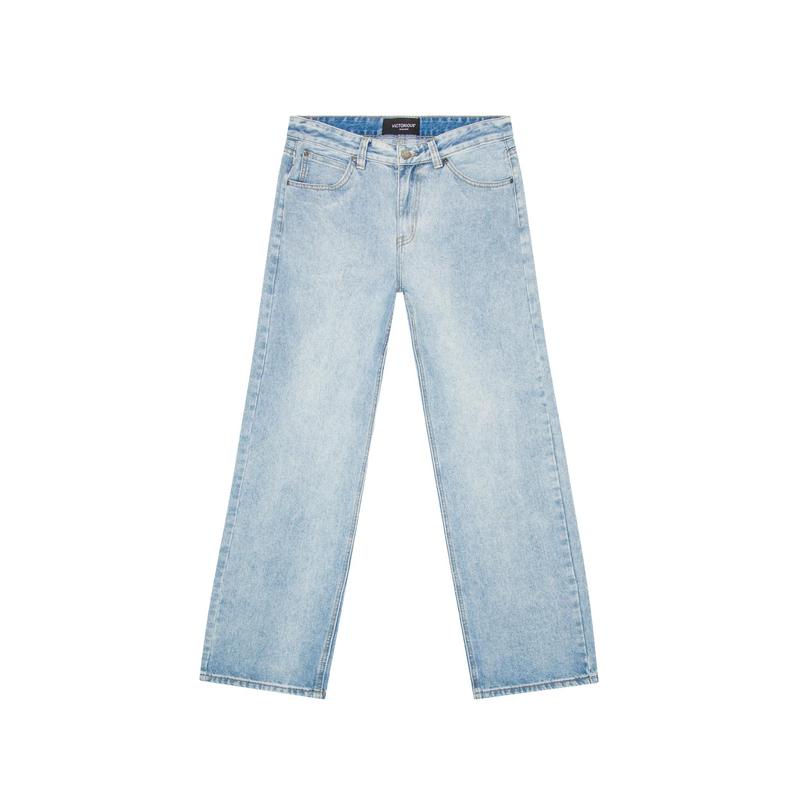 Men's 13oz 100% Cotton Baggy Denim Jeans