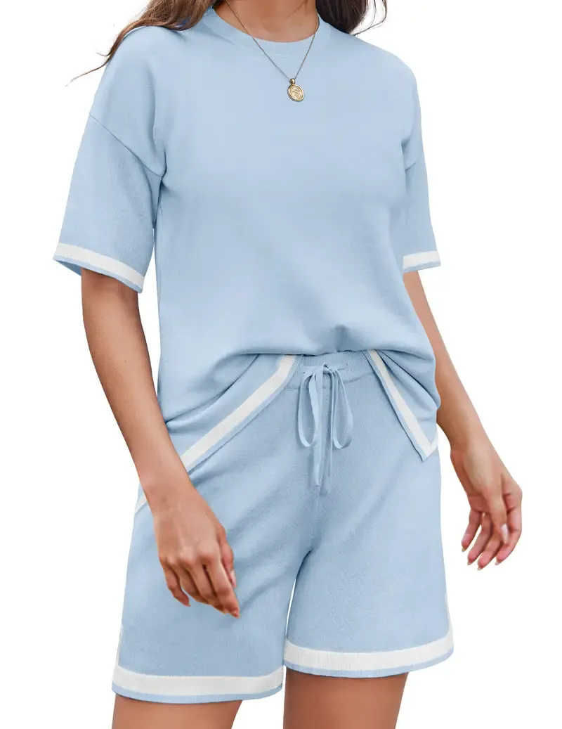 Women's Summer Knit Pajama Set