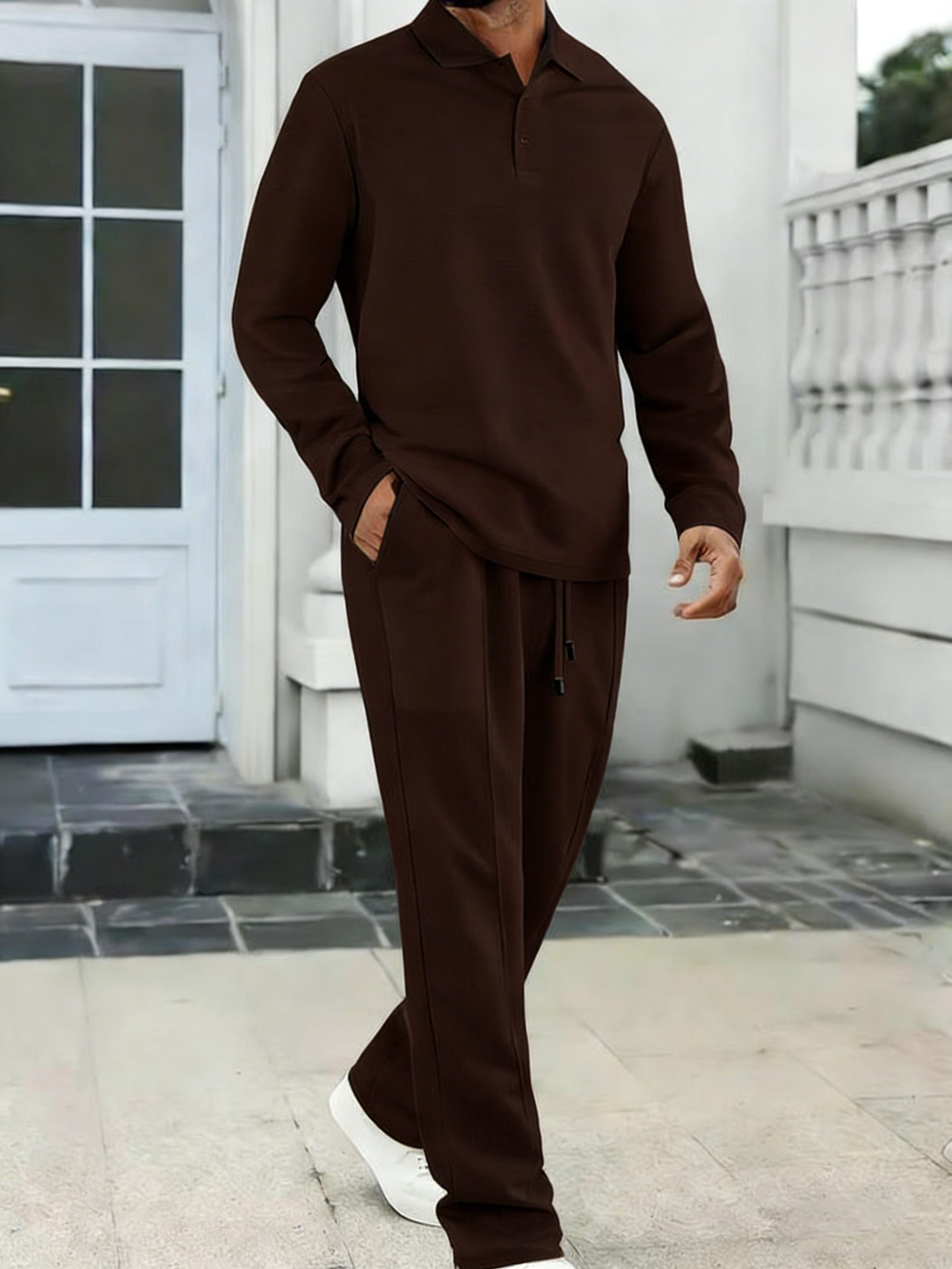 Men's Retro Elegant Business Suit Jacket & Pants
