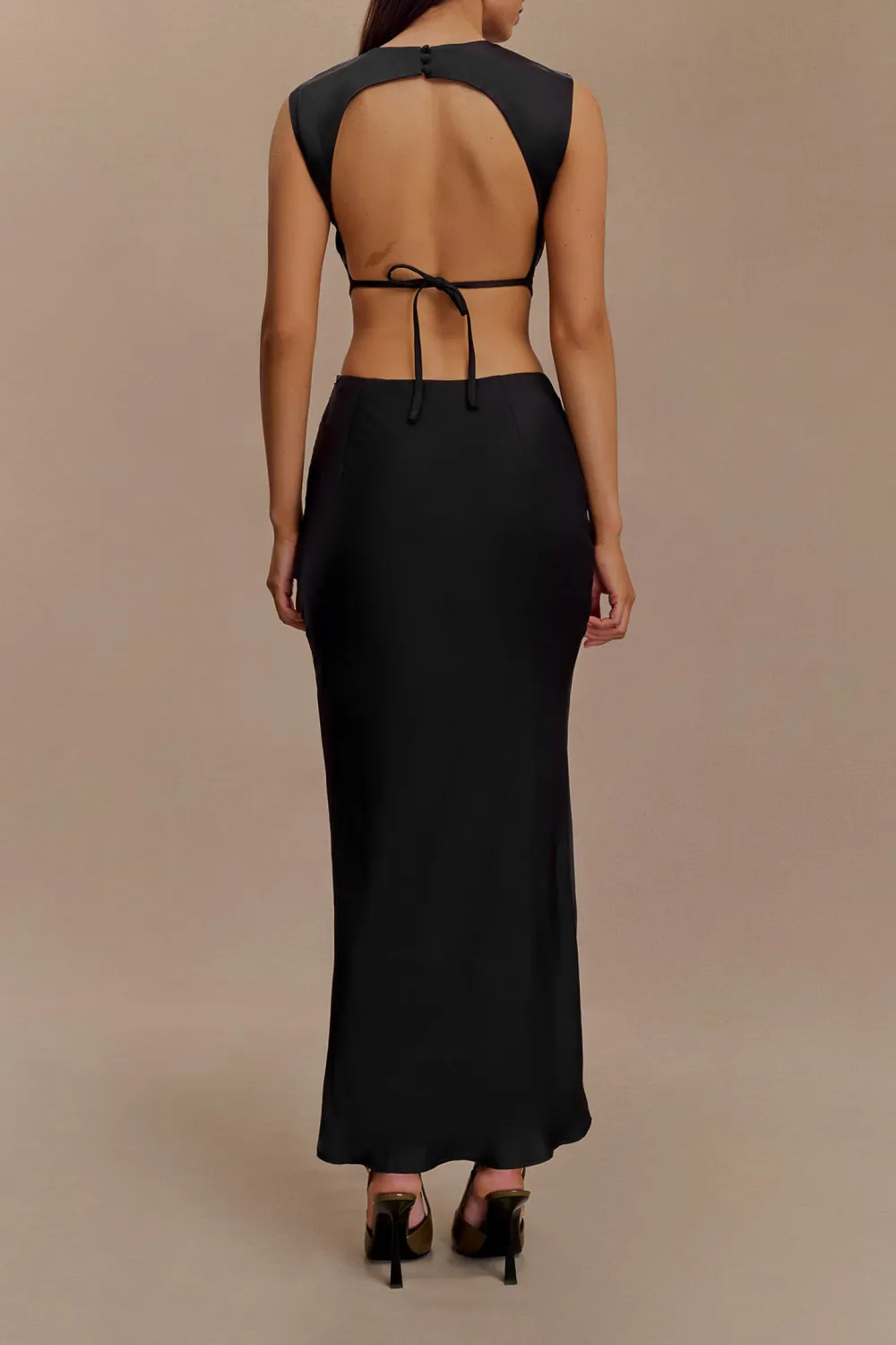 Satin Maxi Skirt