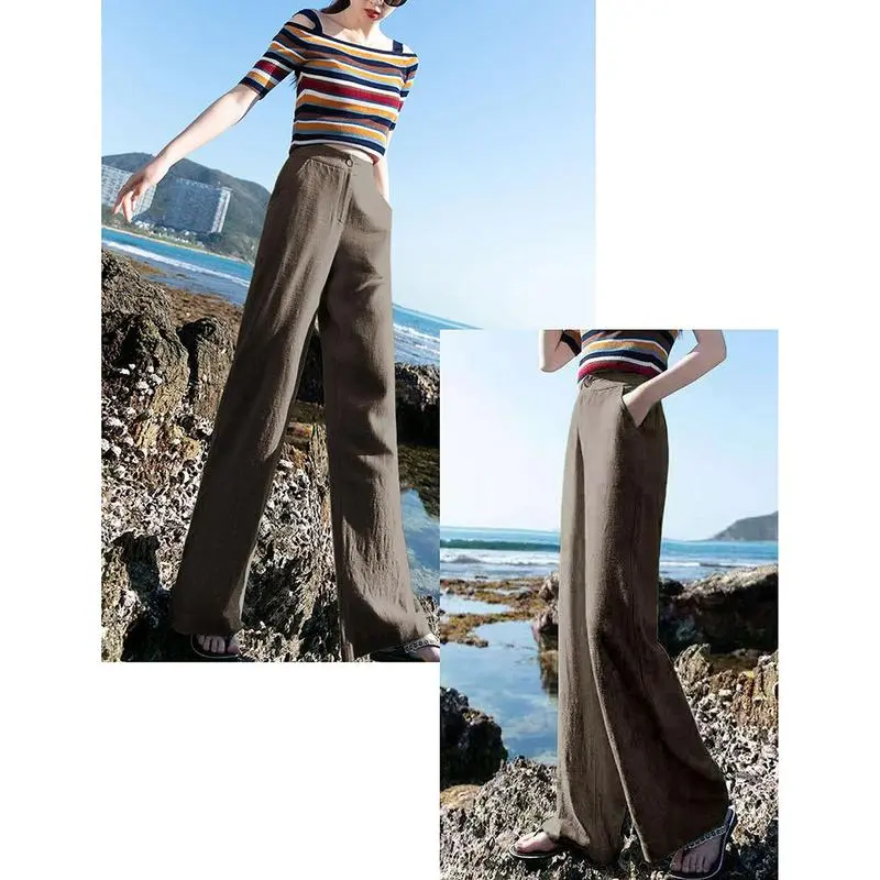 Womens Cotton Linen Pants (Just $3 Each!)