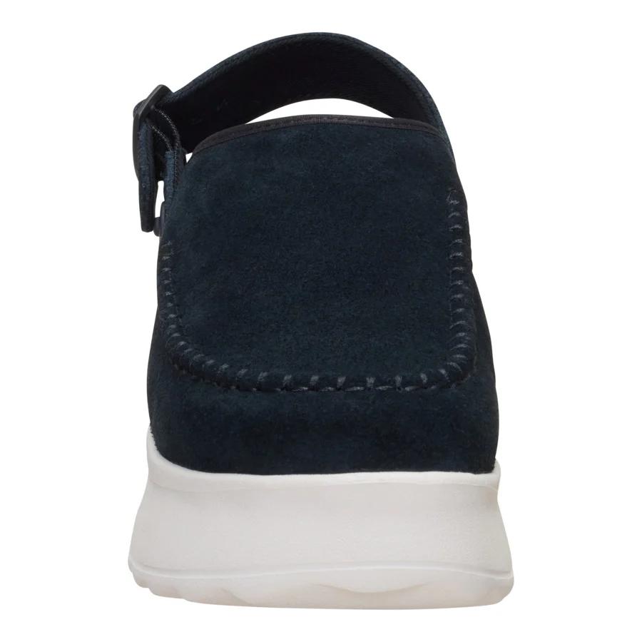 Delray Clog Suede - Black/Egret