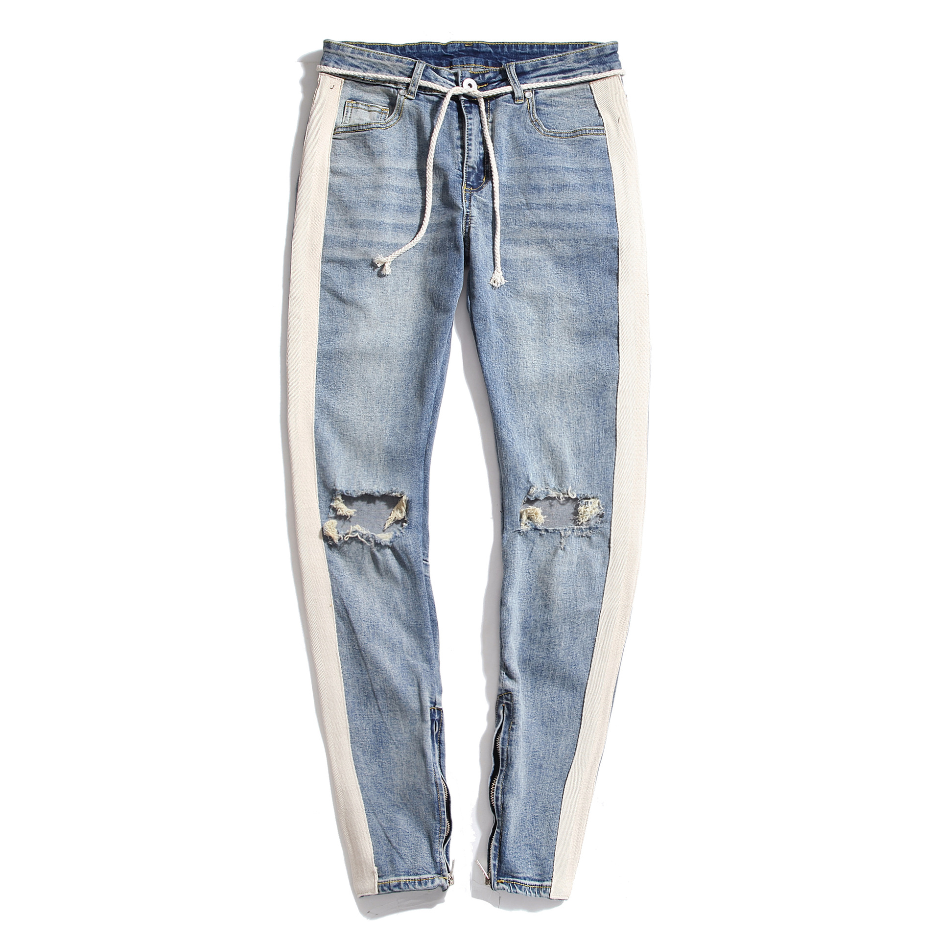 Men'S Patchwork Pocket Casual Trousers