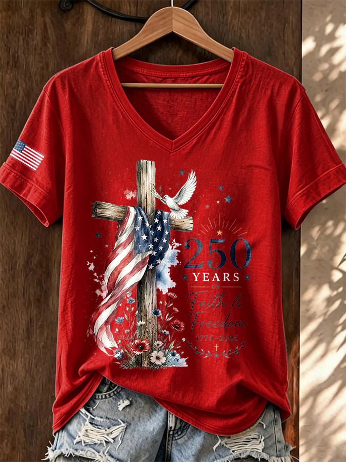 Women's Casual Print Short-Sleeve T-Shirt