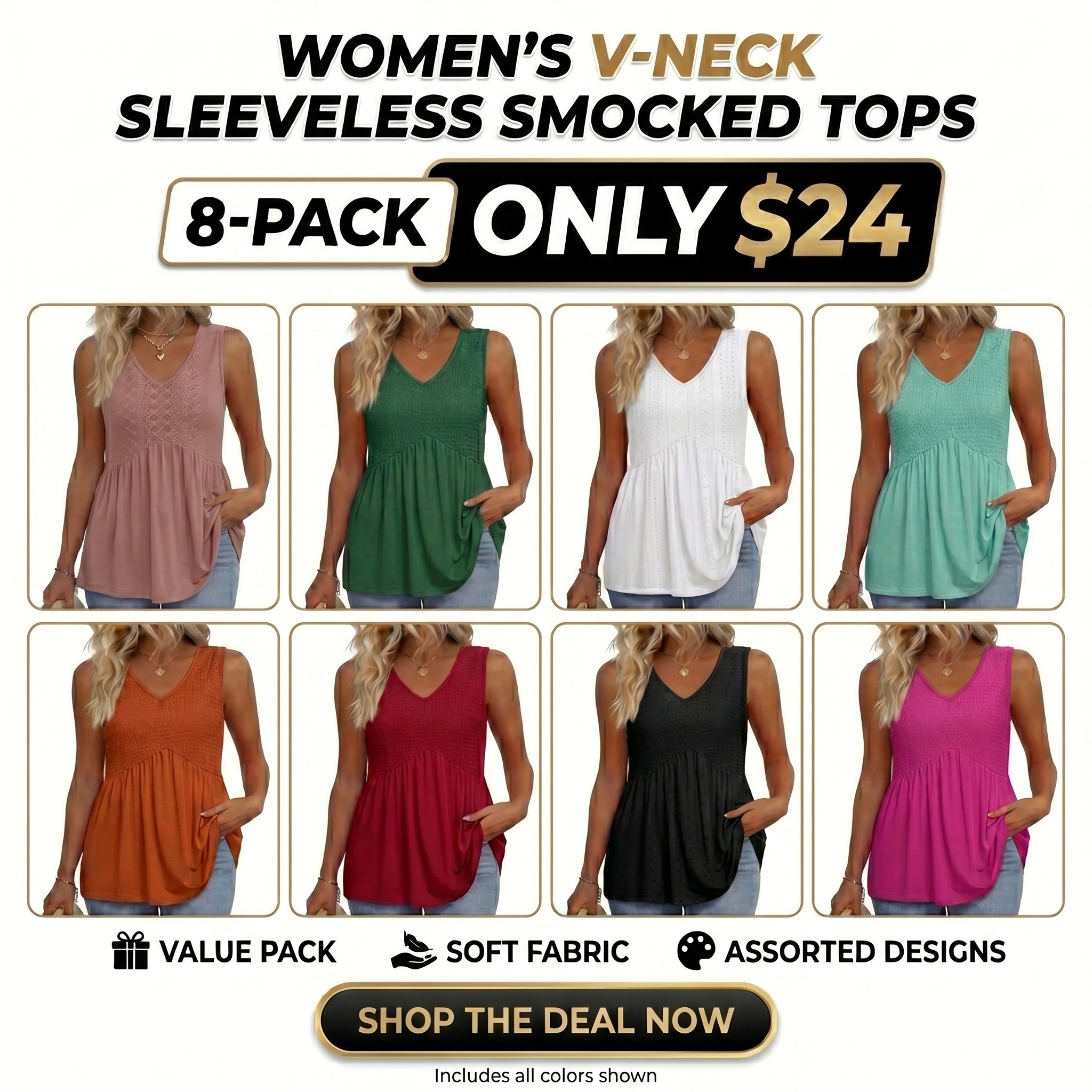 Womens Tank Tops 2026 Flowy Peplum Tops Dressy Fabric Stretchy tank tops | No fear of belly fat✨