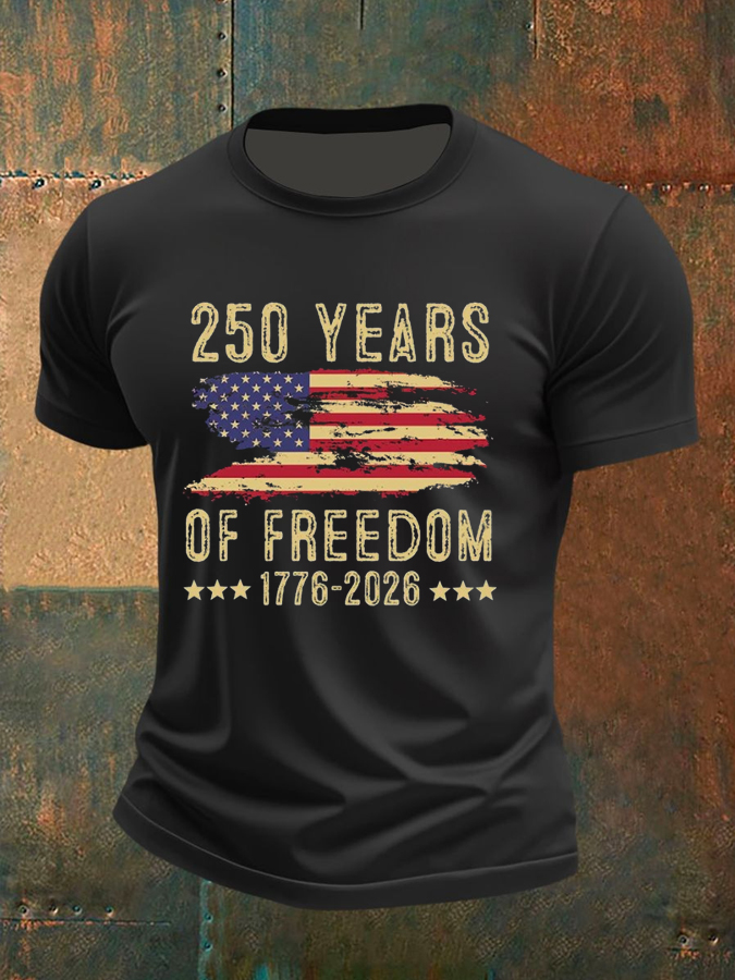 Men'S 250 Years Of Freedom T-Shirt