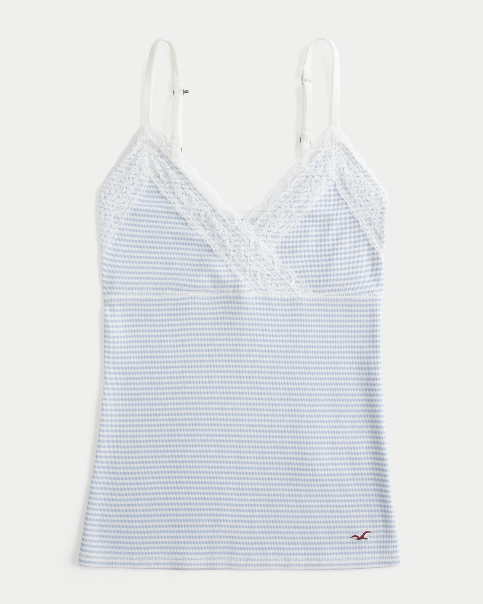 Wrap Lace Trim Layering Cami
