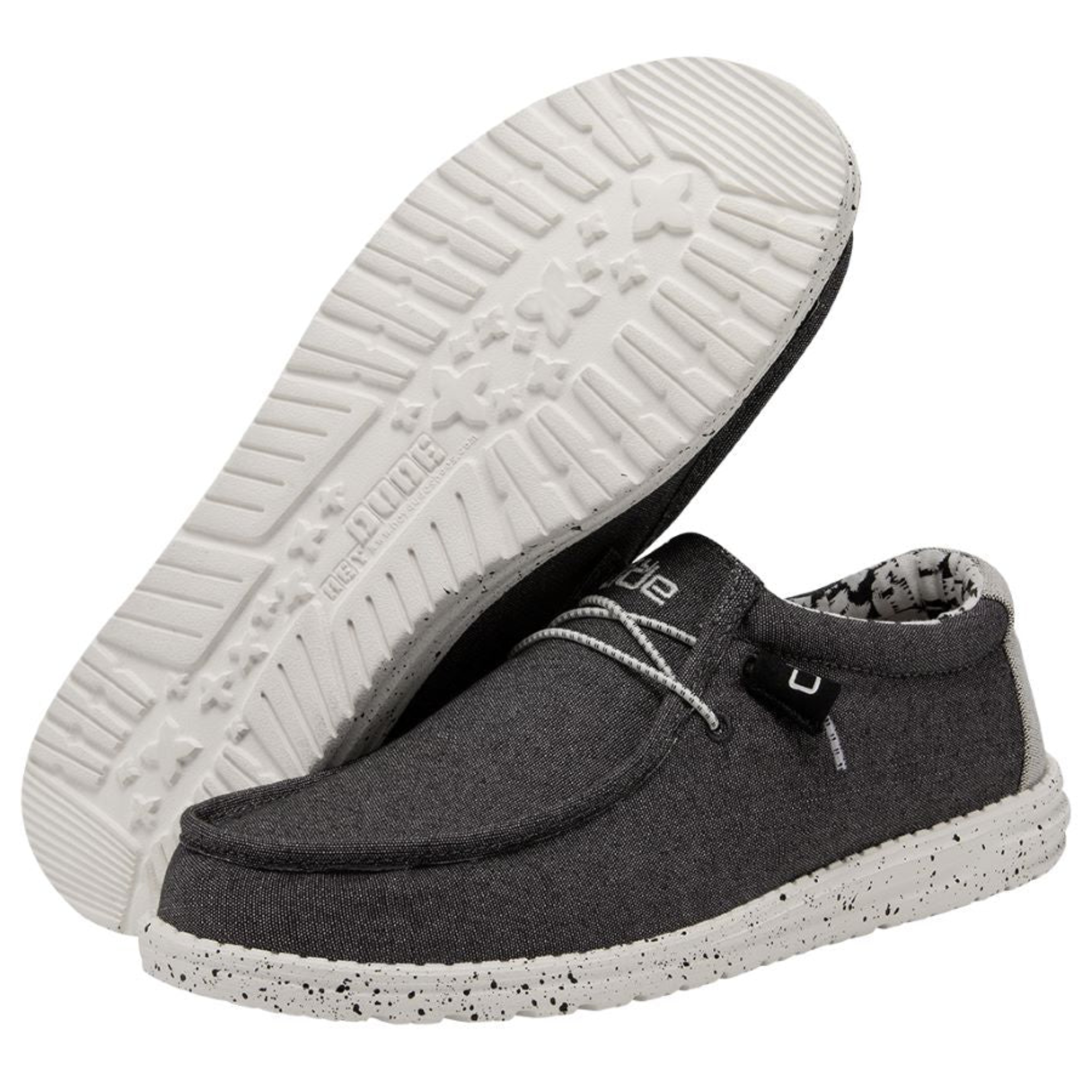 DUDE WALLY STRETCH OPAL BLACK - 400221HX