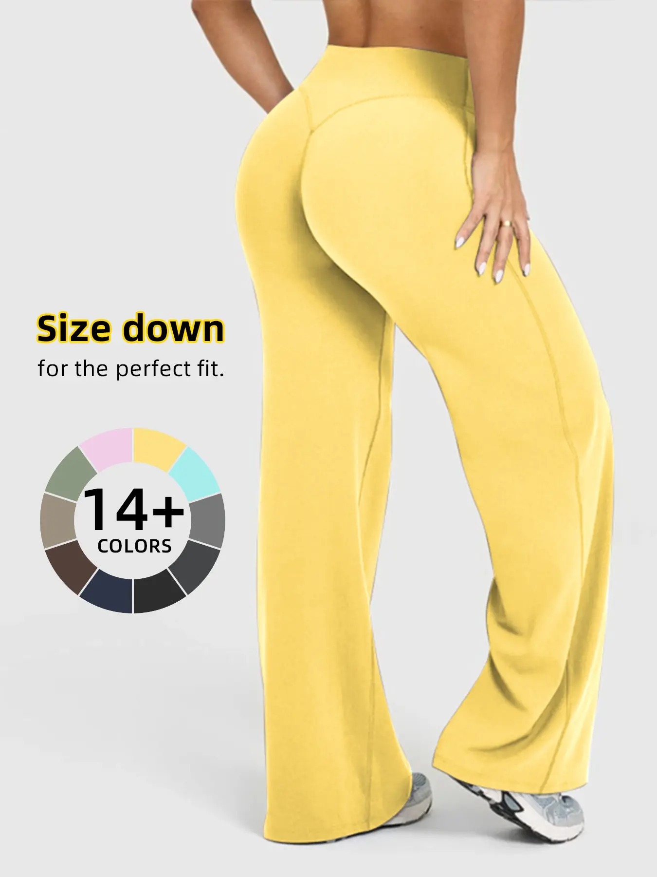 Women's Casual Wide Leg Sport Pants