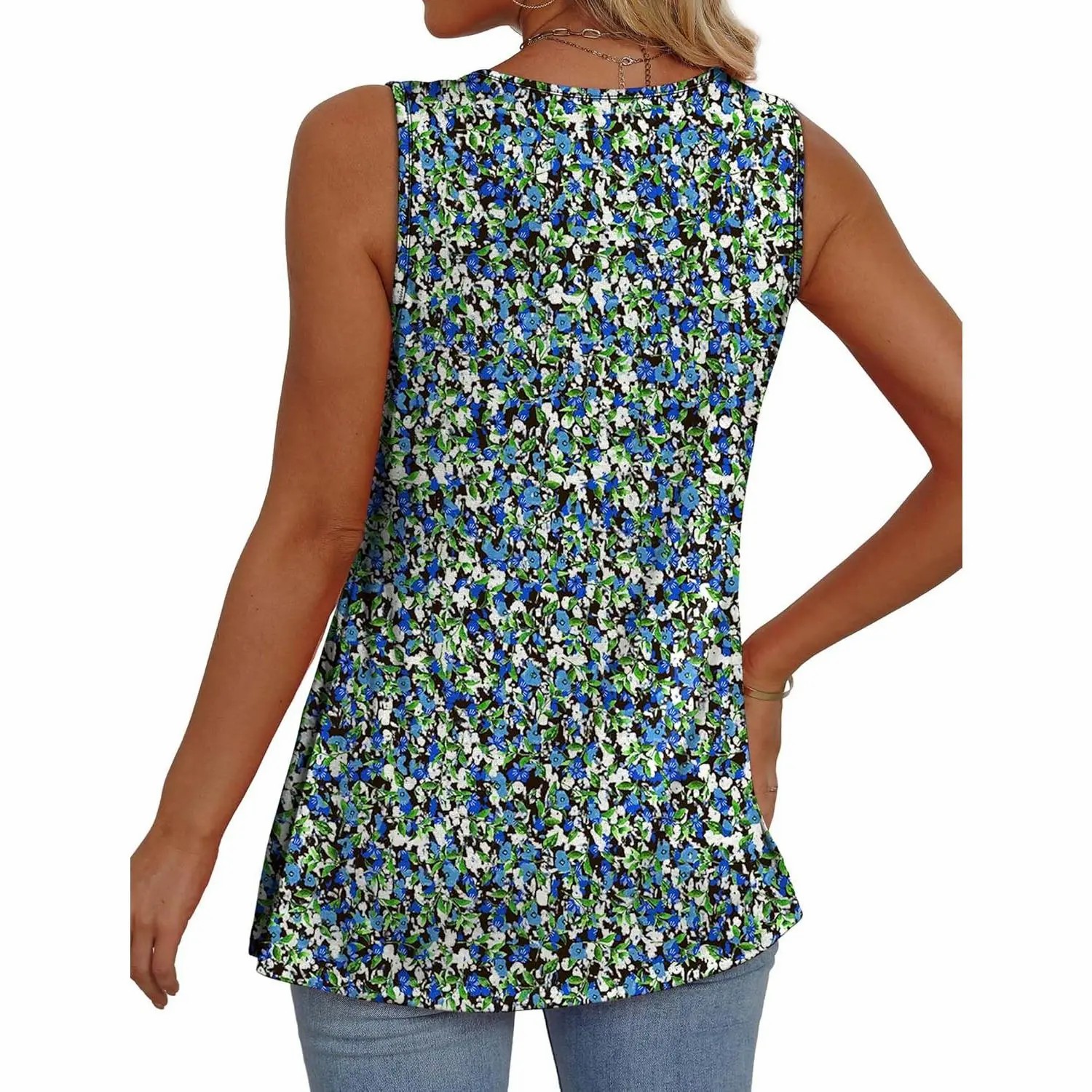 ✨Womens Tank Tops 2026 Flowy Peplum Tops Dressy Fabric Stretchy tank tops | No fear of belly fat✨