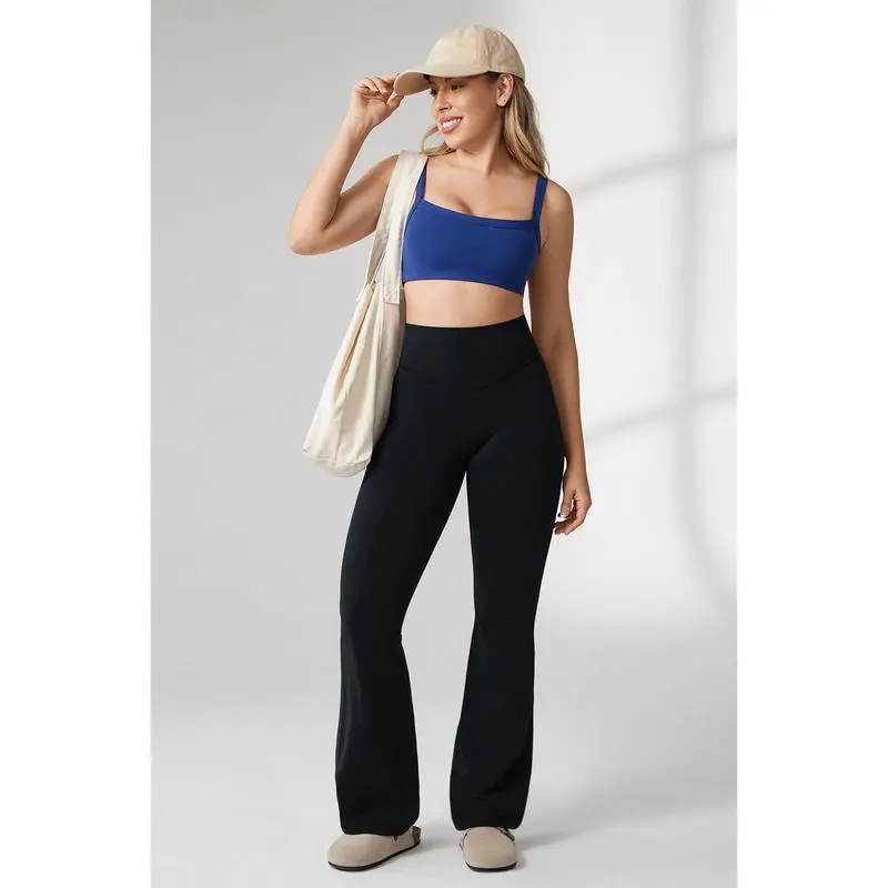 🔥8- PACK No Front Seam Flare Leggings 31