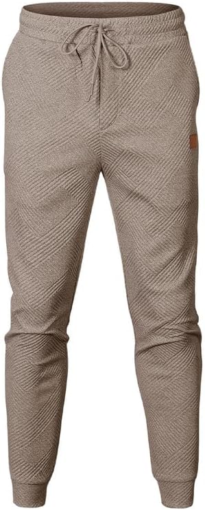 Mens 2 Piece Jacquard Sweatsuit Outfits Hoodie Sweatshirt & Joggers Sweatpants Set Tracksuit