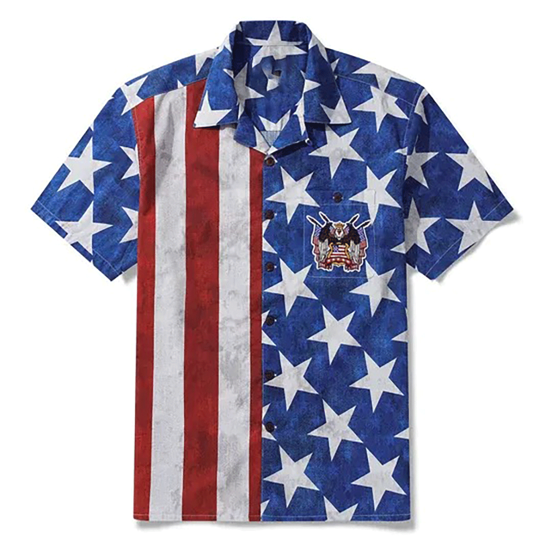 Patriot's Honor Men's Hawaiian Shirt