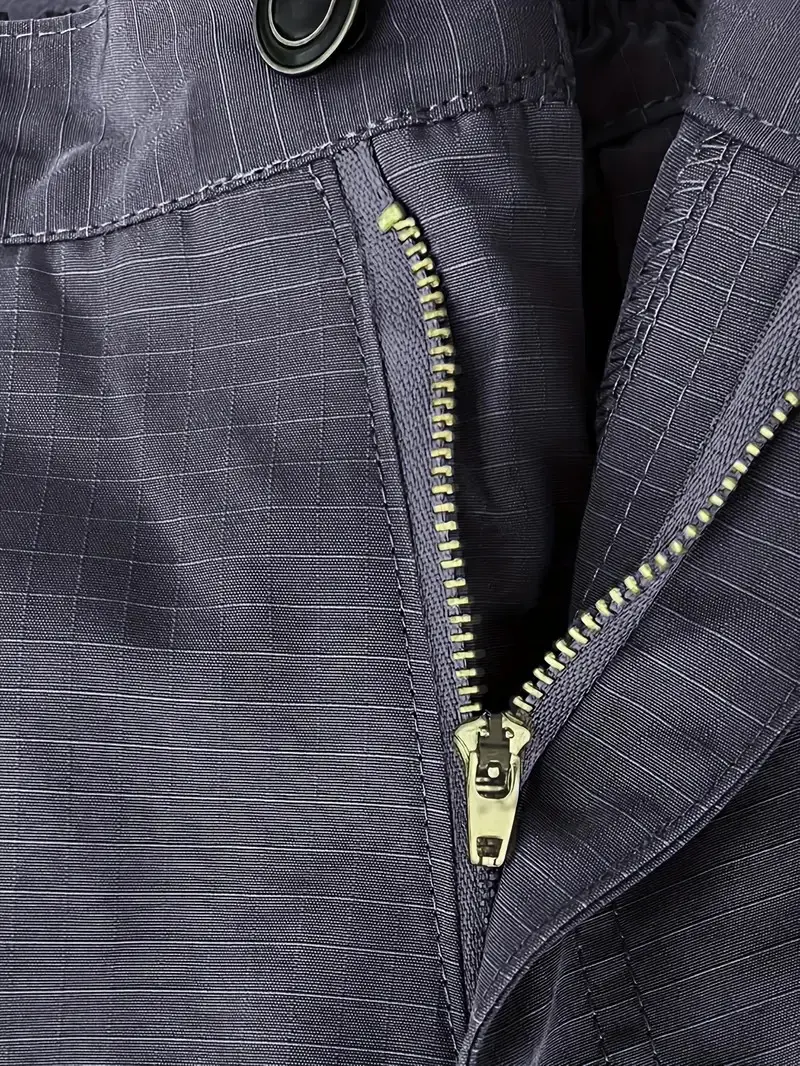Men's Tactical Cargo Pants — Combat-Inspired Versatility, Mid-Rise Elastic Pull-On Design, Multi-Pocket Configuration