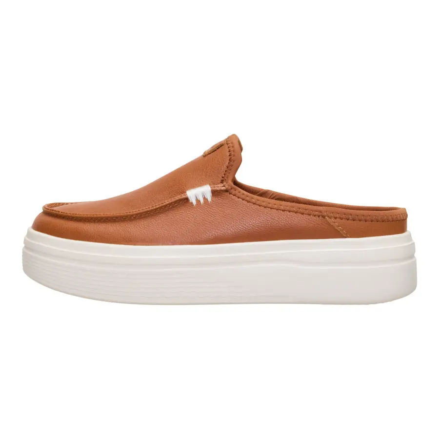 HEYDUDE Austin Lift - Womens Comfortable Slip on Platform Mules