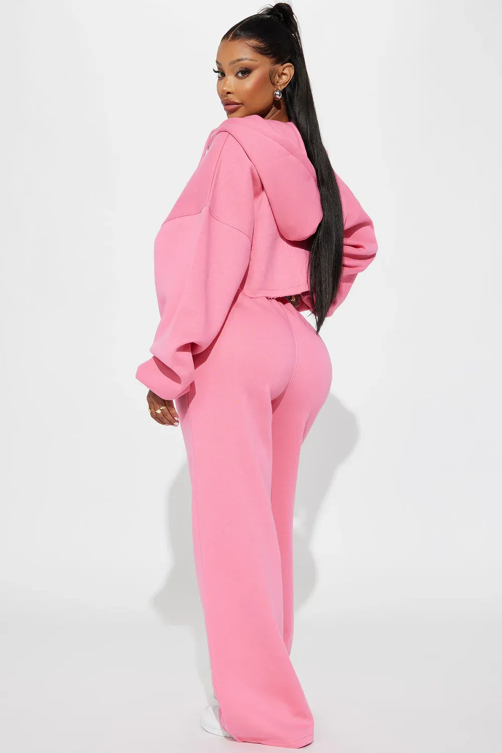 On The Go Fleece Pant Set