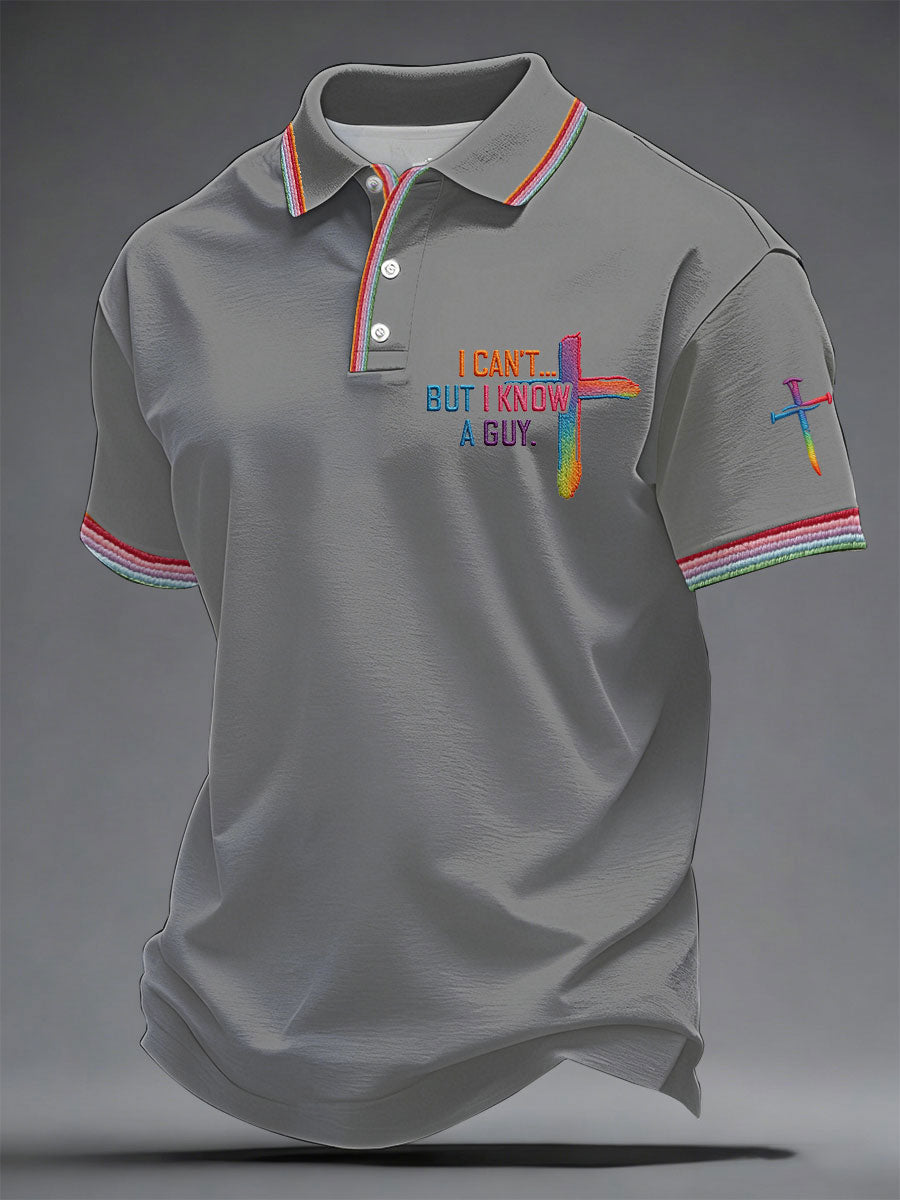 Men'S Faith Printed POLO Shirt