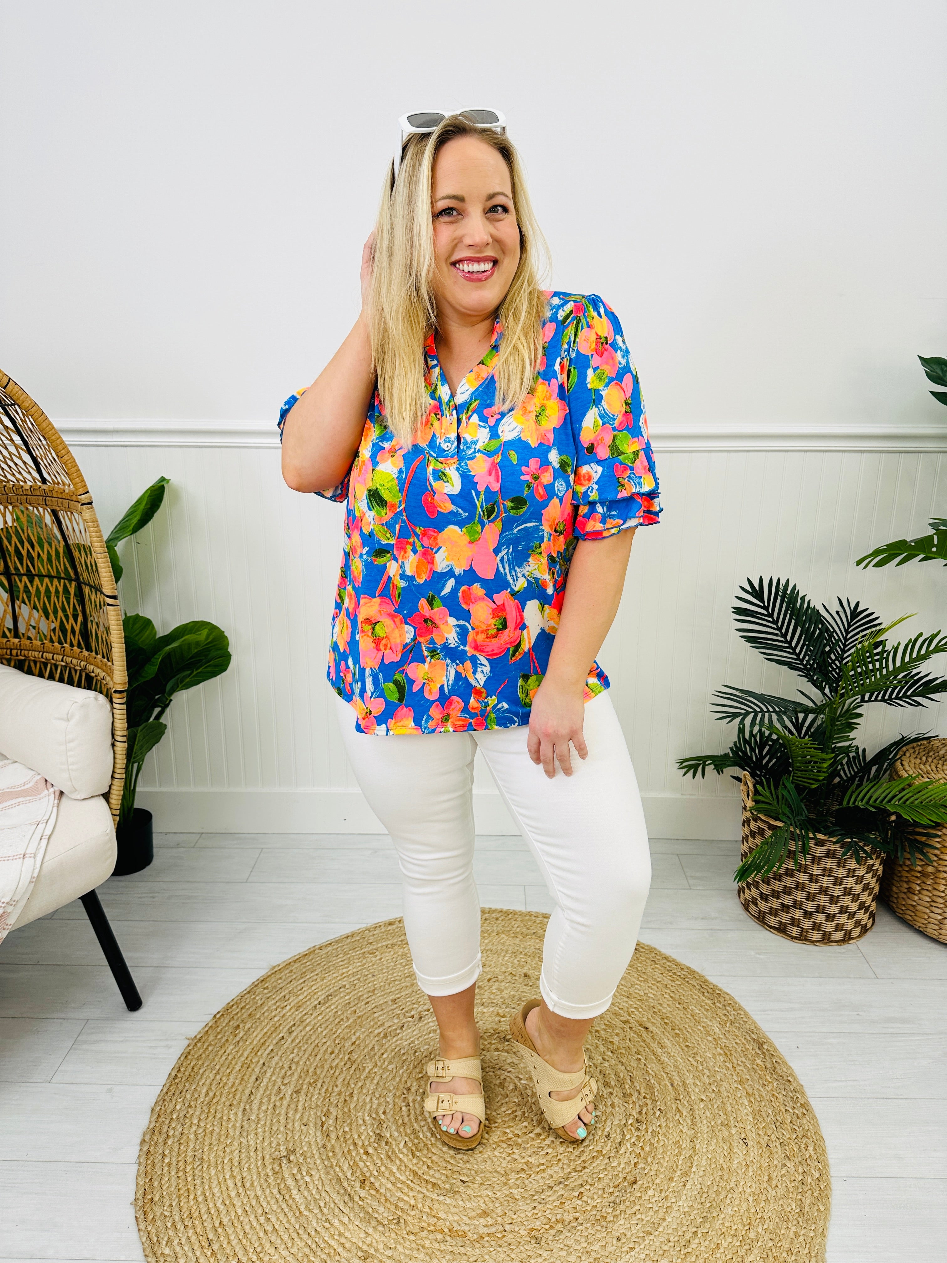 Floral Escape Top