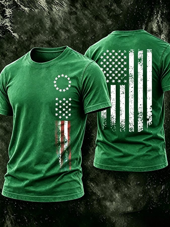Men's USA 1776-2026 Freedom Printed  Shirt