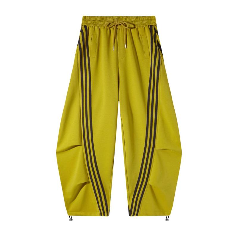 Women's Loose Wide Leg Striped Track Pants