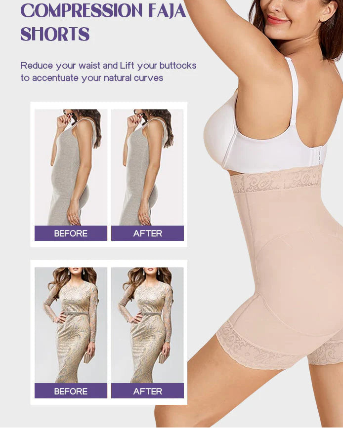 High Waist Shorts Thigh Slimmer