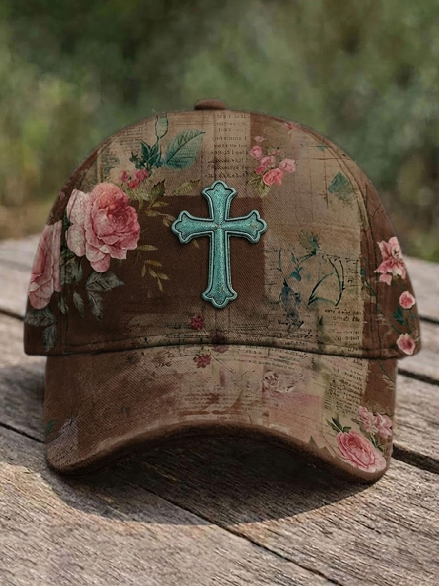 Unisex Faith Art Print Casual Baseball Cap
