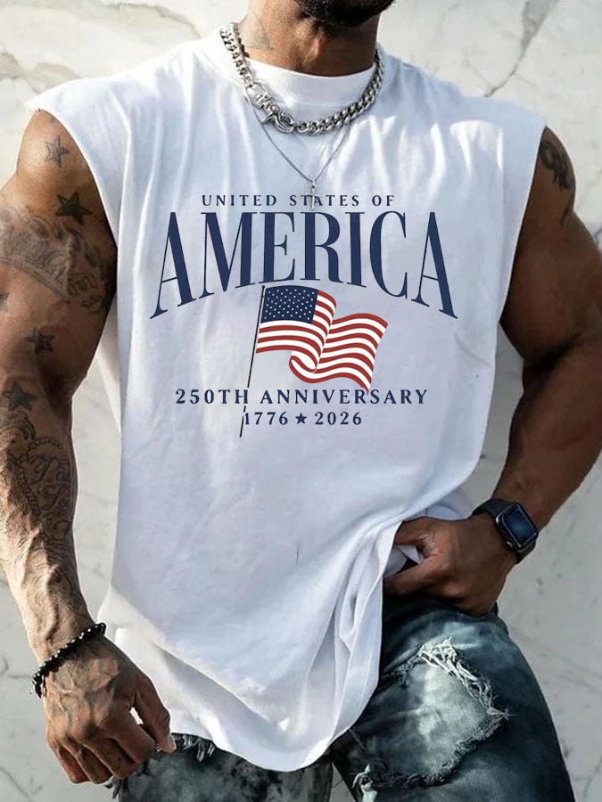 Men'S Casual Printed Vest