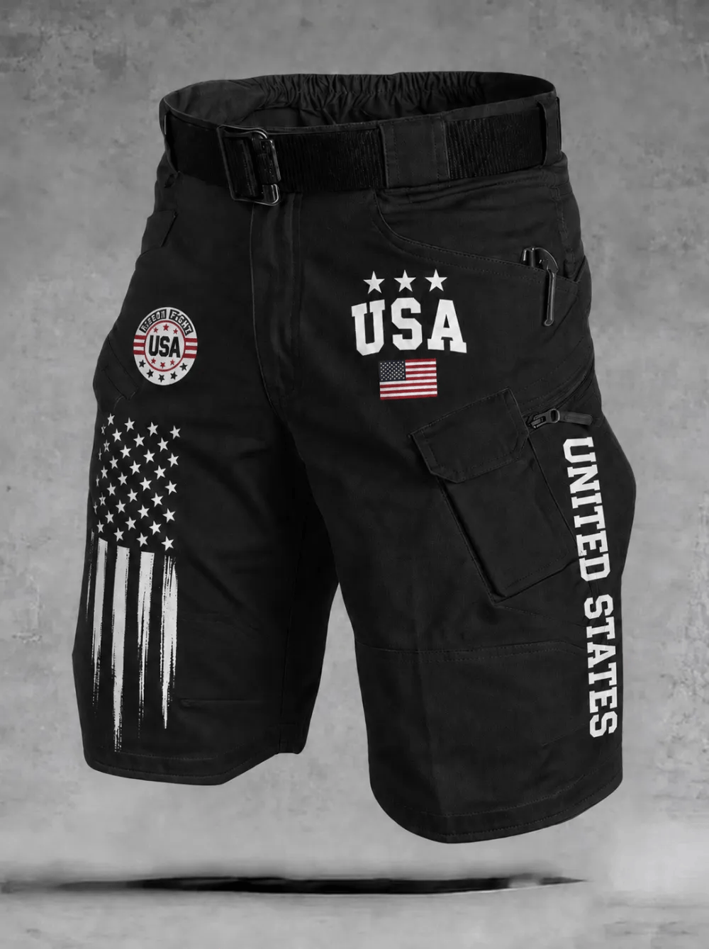Men's USA 250th Anniversary Flag color-blocked cargo pants