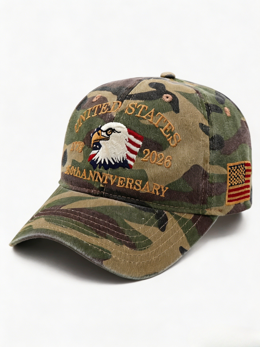 Unisex  250Th Anniversary Commemorative Casual Hat