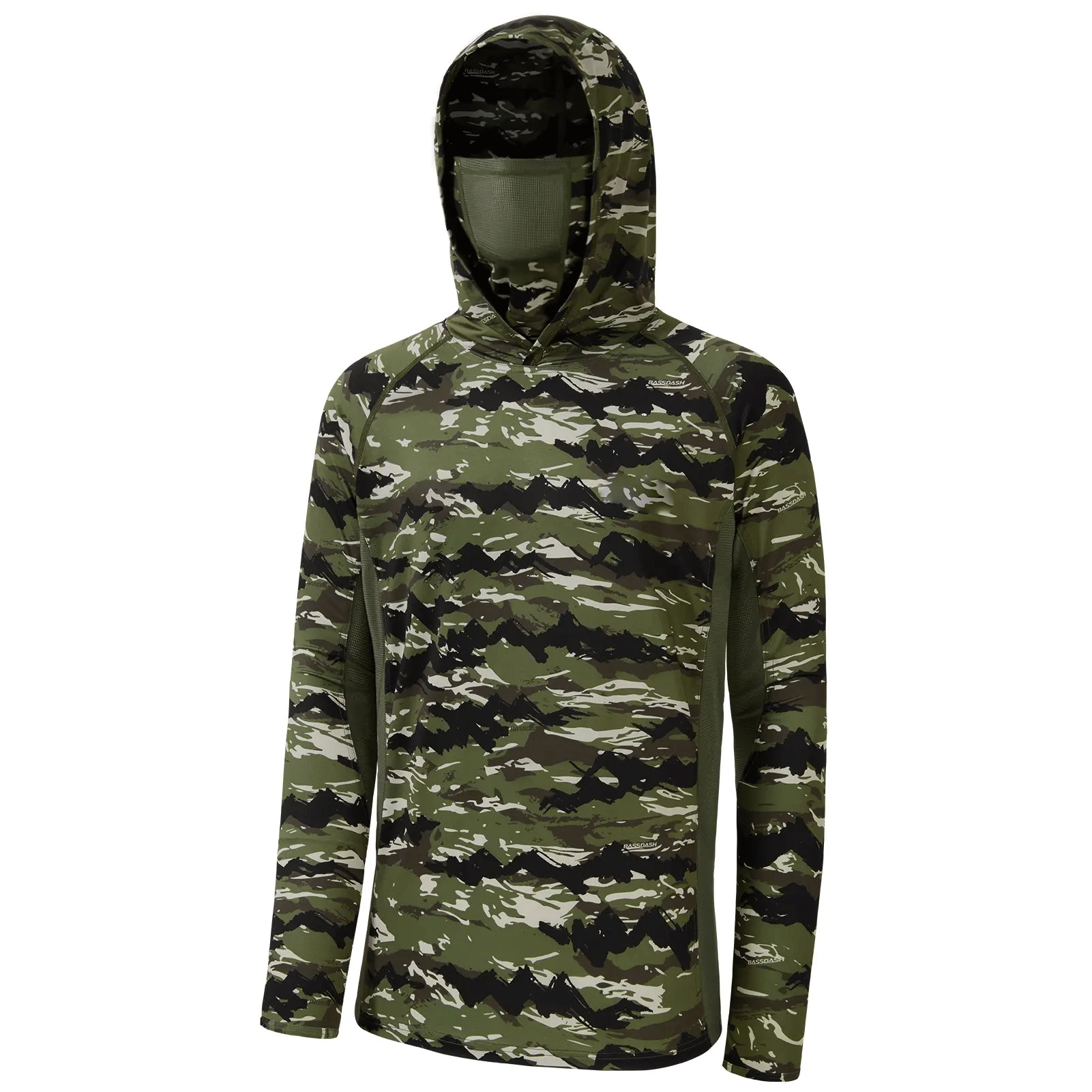 🔥🔥Men's UPF 50+ Lightweight Hunting Camo Hoodie Quick Dry Performance Long Sleeve Fishing Shirt with Hood