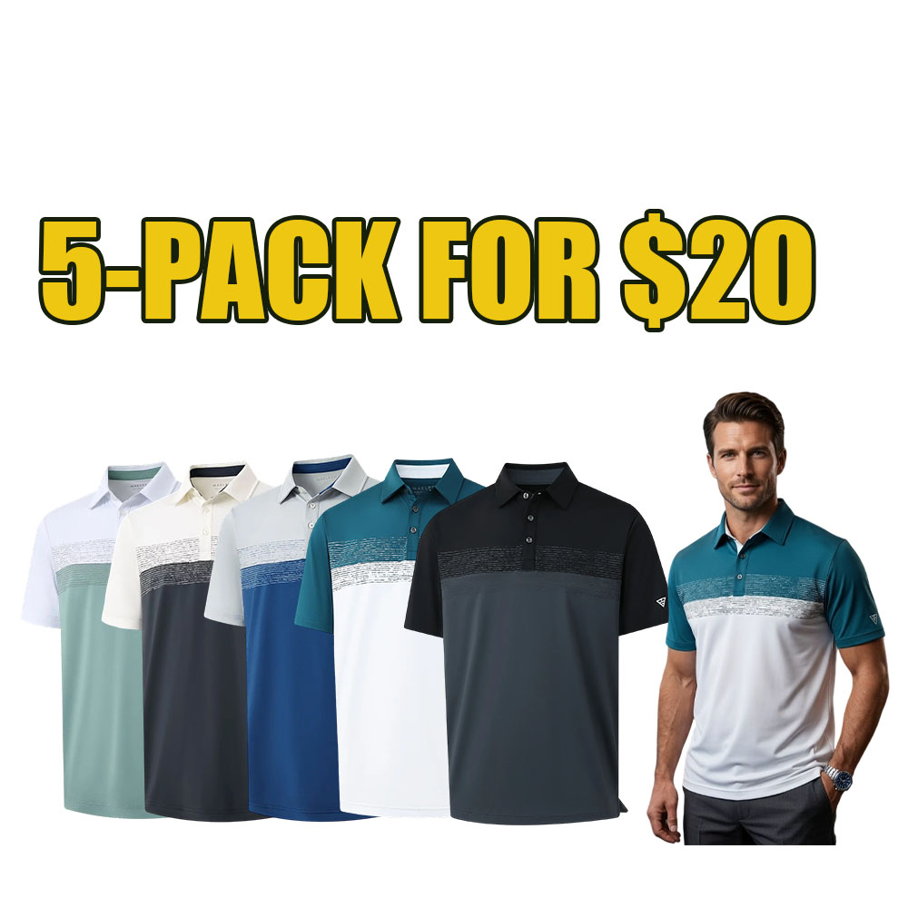 Men’s Performance Color Block Polo