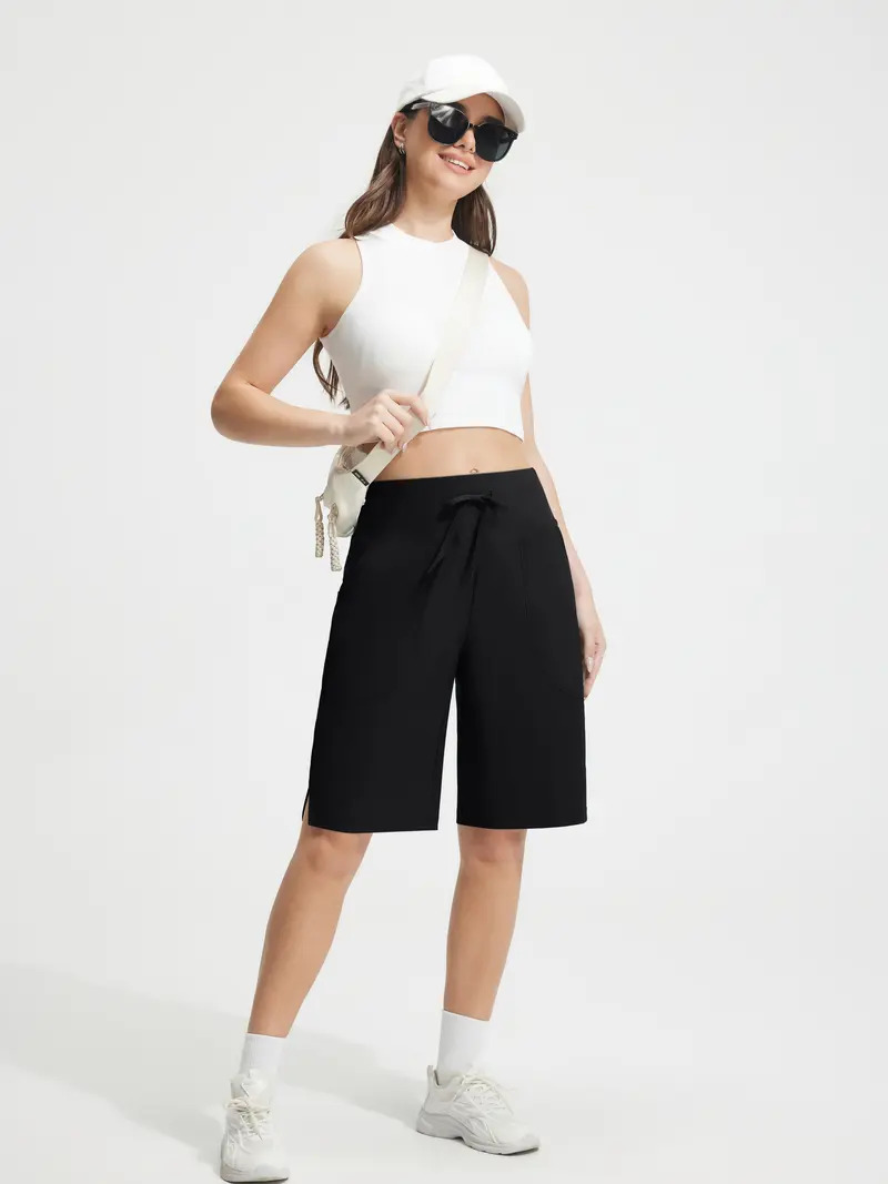 Women's Long Swim Shorts – With Lining and Pockets
